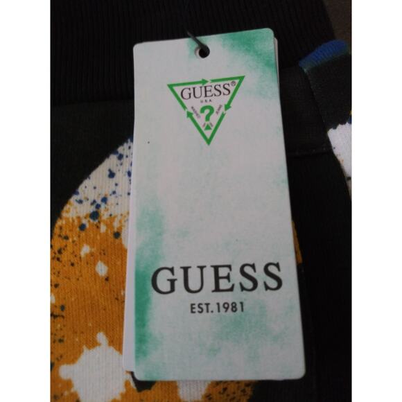 NWT Guess Boy's Shorts Rebel Graffiti Multi 14 - Picture 9 of 11